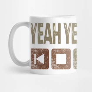 Yeah Yeah Yeahs Control Button Mug